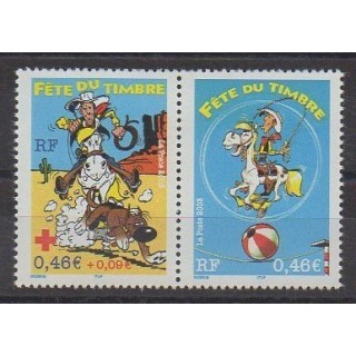 France - Poste - 2003 - Nb P3547A - Philately - Cartoons - Comics