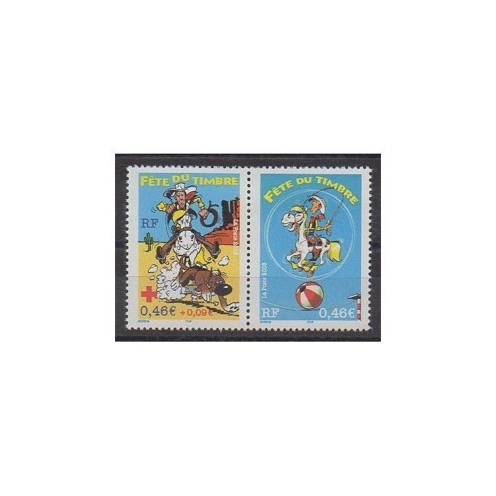 France - Poste - 2003 - Nb P3547A - Philately - Cartoons - Comics