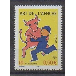 France - Poste - 2003 - Nb 3556 - Art - Europa