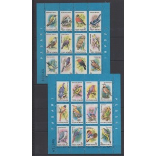 Romania - 1991 - Nb BF211/BF212 - Birds