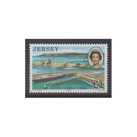 Jersey - 1989 - Nb 478 - Royalty - Boats