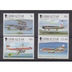 Gibraltar - 2006 - Nb 1175/1178 - Planes - Postal Service