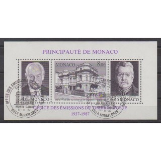 Monaco - 1987 - No BF39 - Philatélie - Oblitéré - Oblitéré