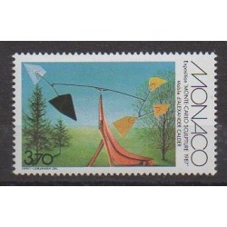 Monaco - 1987 - Nb 1578 - Art