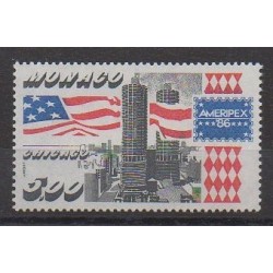 Monaco - 1986 - Nb 1537 - Philately