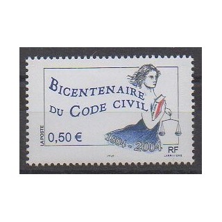 France - Poste - 2004 - No 3644 - Histoire