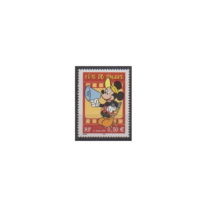 France - Poste - 2004 - Nb 3641a - Walt Disney - Philately