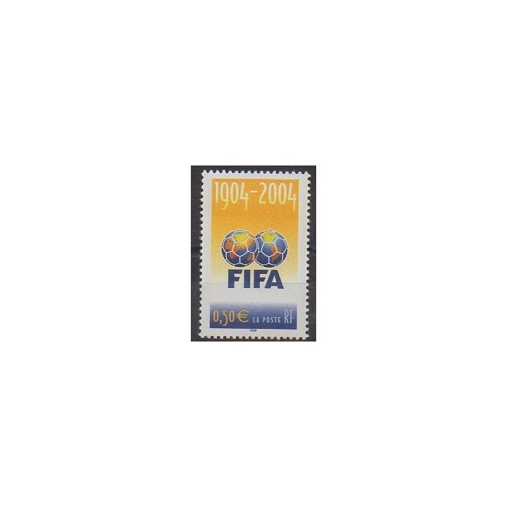 France - Poste - 2004 - Nb 3671 - Football