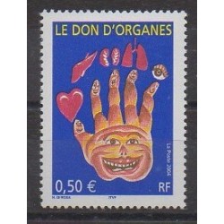 France - Poste - 2004 - No 3677 - Santé ou Croix-Rouge
