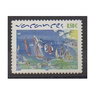 France - Self-adhesive - 2004 - Nb 3672 - Boats - Europa