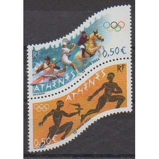 France - Poste - 2004 - Nb 3686/3687 - Summer Olympics