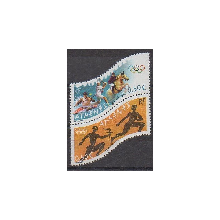 France - Poste - 2004 - No 3686/3687 - Jeux Olympiques d'été