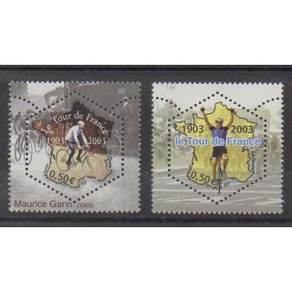 France - Poste - 2003 - Nb 3582/3583 - Various sports