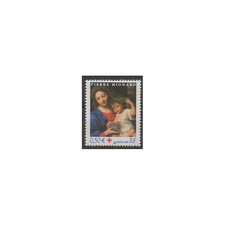France - Poste - 2003 - Nb 3620 - Paintings - Health