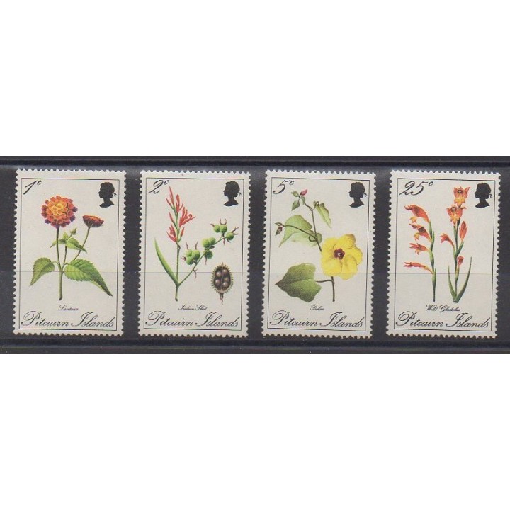 Pitcairn - 1970 - Nb 109/112 - Flowers