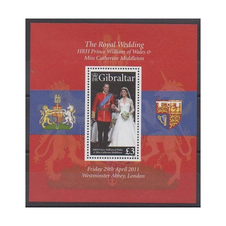 Gibraltar - 2011 - No BF102 - Royauté - Principauté