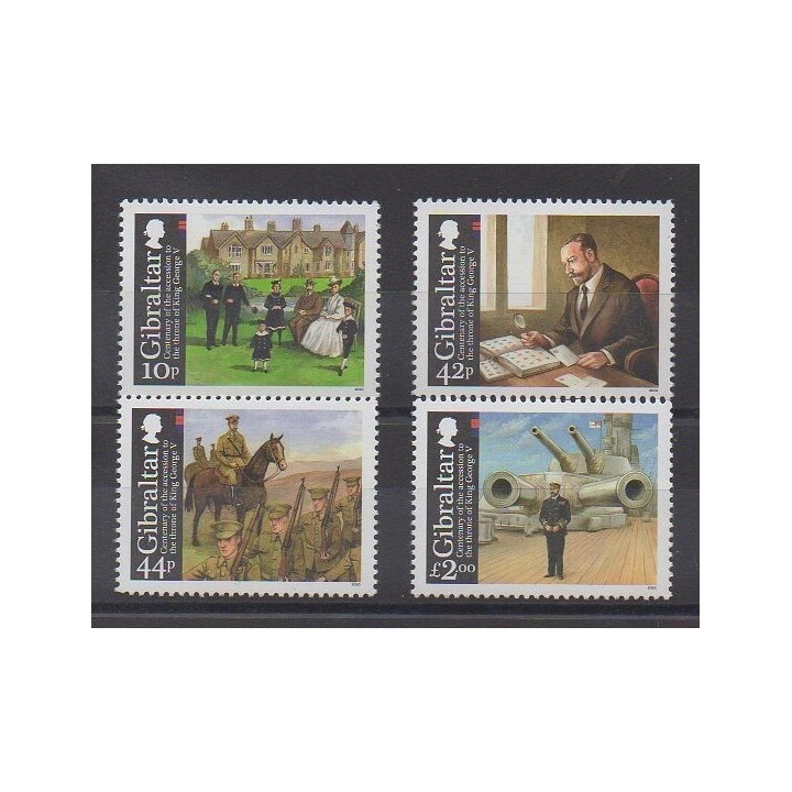 Gibraltar - 2010 - No 1370/1373 - Histoire militaire