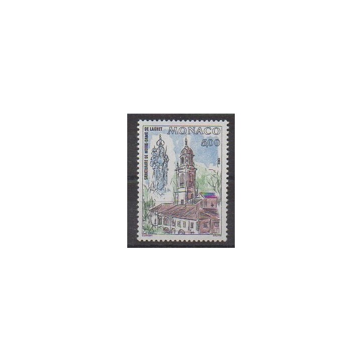 Monaco - 1988 - No 1635 - Églises