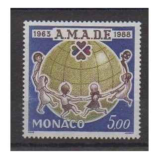Monaco - 1988 - No 1625 - Enfance