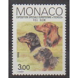 Monaco - 1988 - Nb 1624 - Dogs