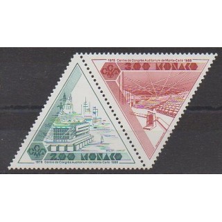 Monaco - 1988 - No 1641/1642 - Monuments