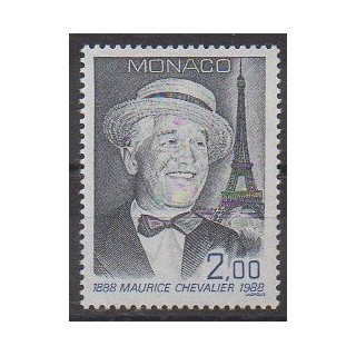 Monaco - 1988 - Nb 1639 - Celebrities