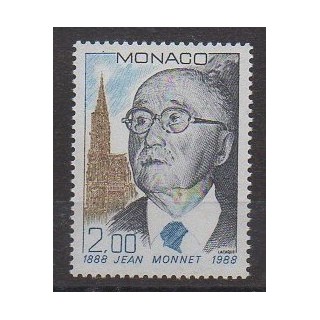 Monaco - 1988 - Nb 1638 - Celebrities