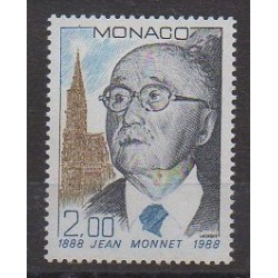 Monaco - 1988 - No 1638 - Célébrités