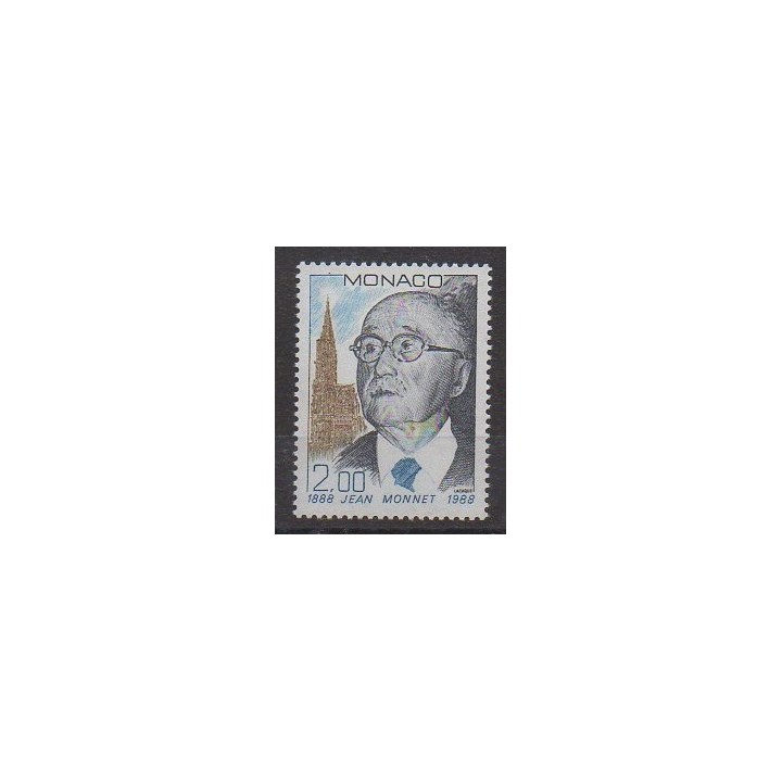 Monaco - 1988 - Nb 1638 - Celebrities