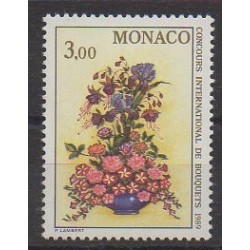 Monaco - 1988 - Nb 1660 - Flowers