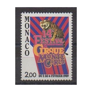 Monaco - 1988 - Nb 1659 - Circus