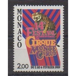 Monaco - 1988 - Nb 1659 - Circus