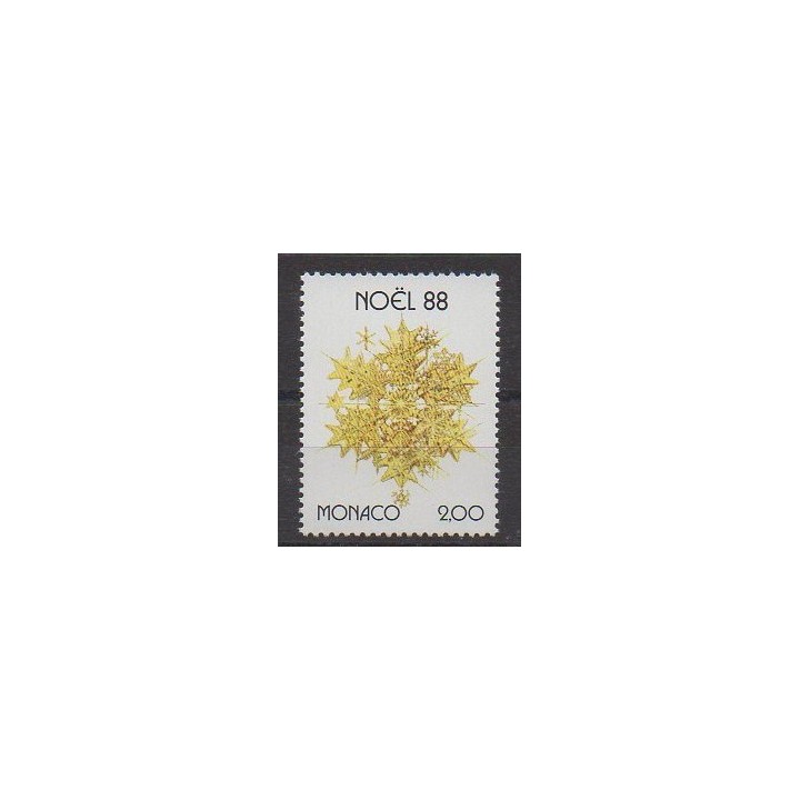 Monaco - 1988 - No 1662 - Noël
