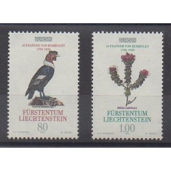 Lienchtentein - 1994 - Nb 1020/1021 - Flora - Europa