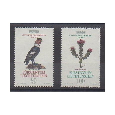 Liechtenstein - 1994 - No 1020/1021 - Flore - Europa