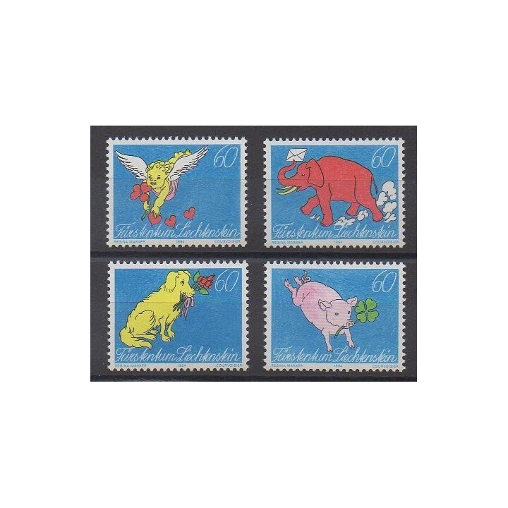 Lienchtentein - 1994 - Nb 1026/1029