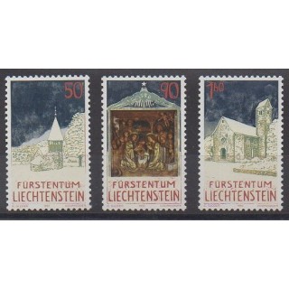 Liechtenstein - 1992 - No 991/993 - Noël