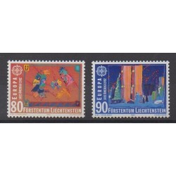 Lienchtentein - 1992 - Nb 974/975 - Christophe Colomb - Europa