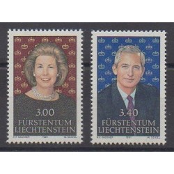 Liechtenstein - 1991 - No 965/966 - Royauté - Principauté
