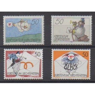 Lienchtentein - 1992 - Nb 982/985