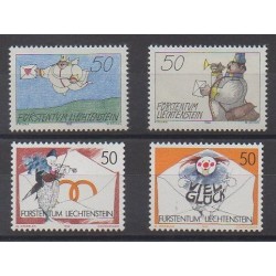 Liechtenstein - 1992 - No 982/985