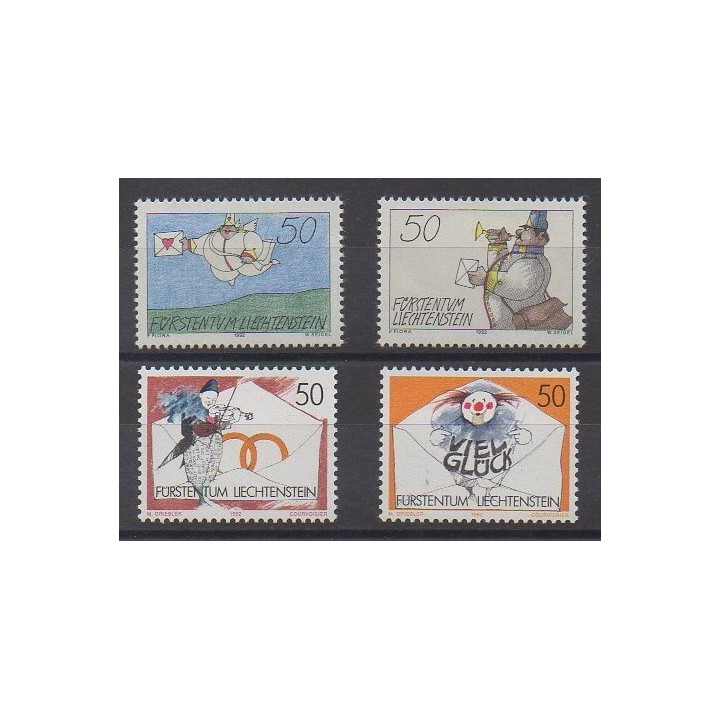 Liechtenstein - 1992 - No 982/985