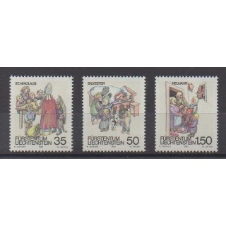 Lienchtentein - 1990 - Nb 949/951 - Folklore