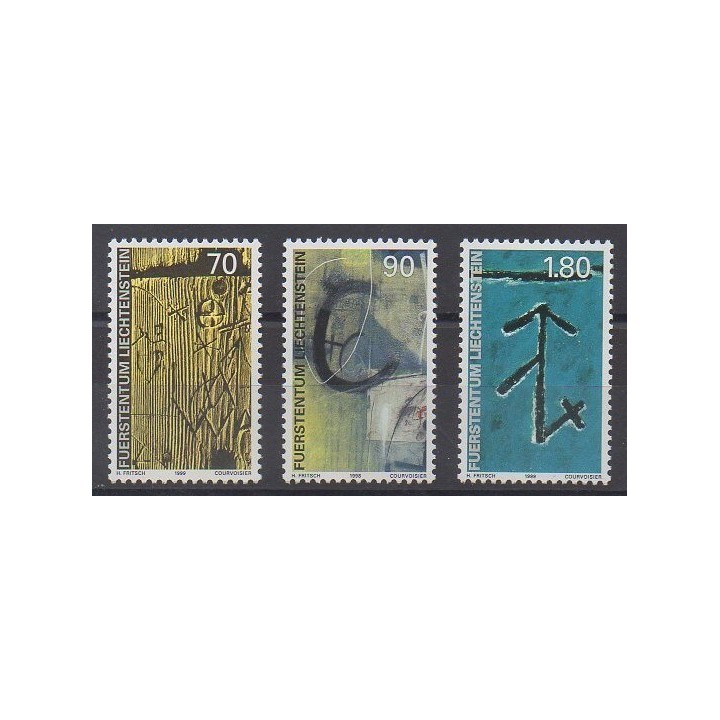 Liechtenstein - 1999 - No 1161/1163 - Peinture