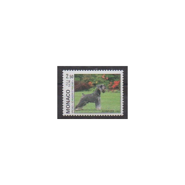 Monaco - 1991 - No 1760 - Chiens