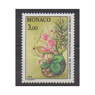 Monaco - 1991 - Nb 1759 - Flowers