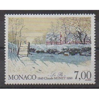 Monaco - 1990 - Nb 1747 - Paintings