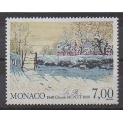 Monaco - 1990 - No 1747 - Peinture