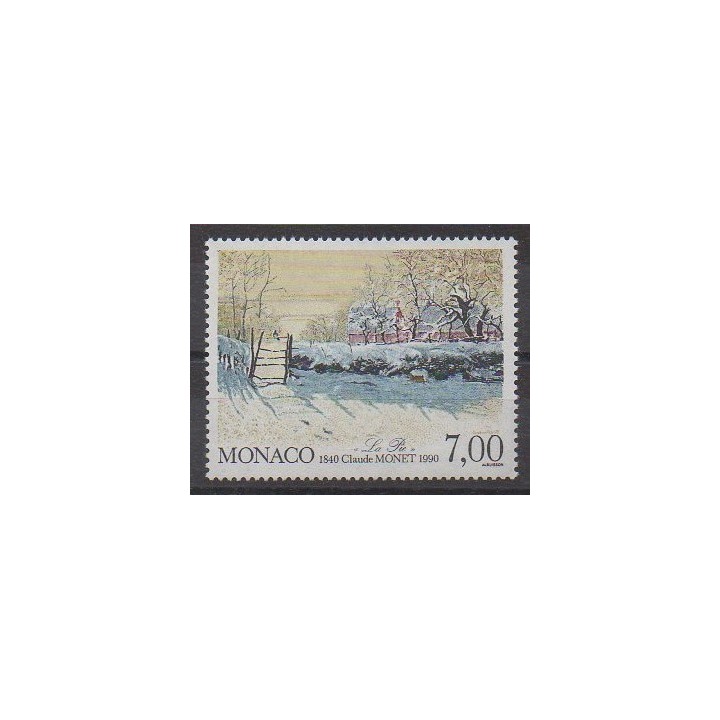 Monaco - 1990 - No 1747 - Peinture