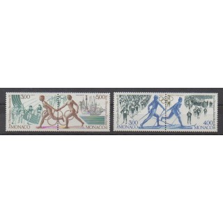 Monaco - 1991 - No 1770/1773 - Jeux Olympiques d'été - Jeux olympiques d'hiver